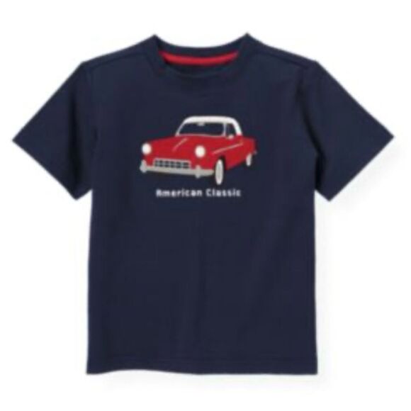 Janie and Jack American Classic Appliqué Tee shirt - Picture 4 of 4